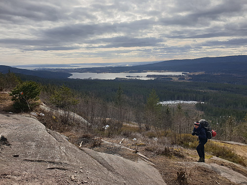 Maridalsvannet sett fra Barlindåsen utsiktspunkt