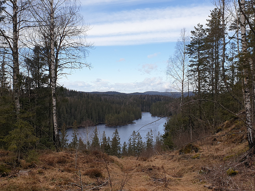 Gjeddevann sett fra Berskauåsen