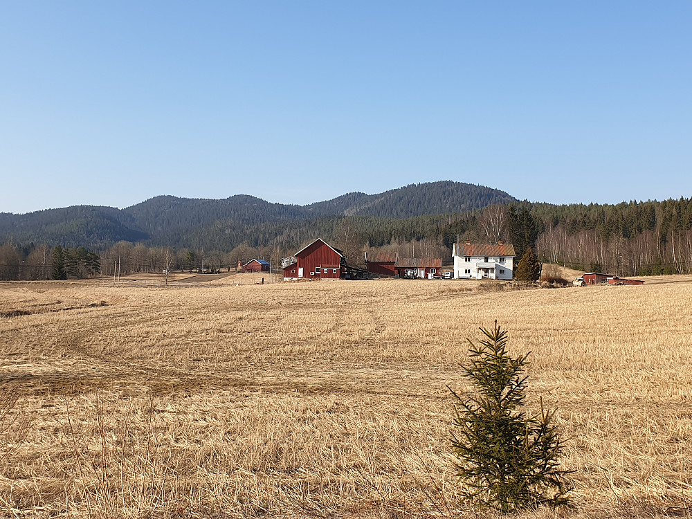 Maridalsalpene sett fra Sandermosveien