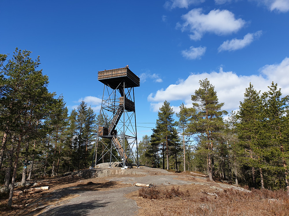 Utsiktstårnet på Kjerringhøgda
