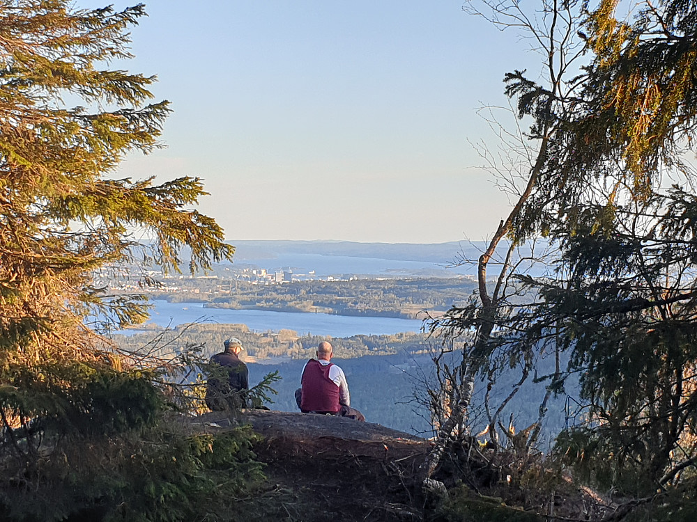 Maridalsvannet sett fra Gaupekollen utsiktspunkt