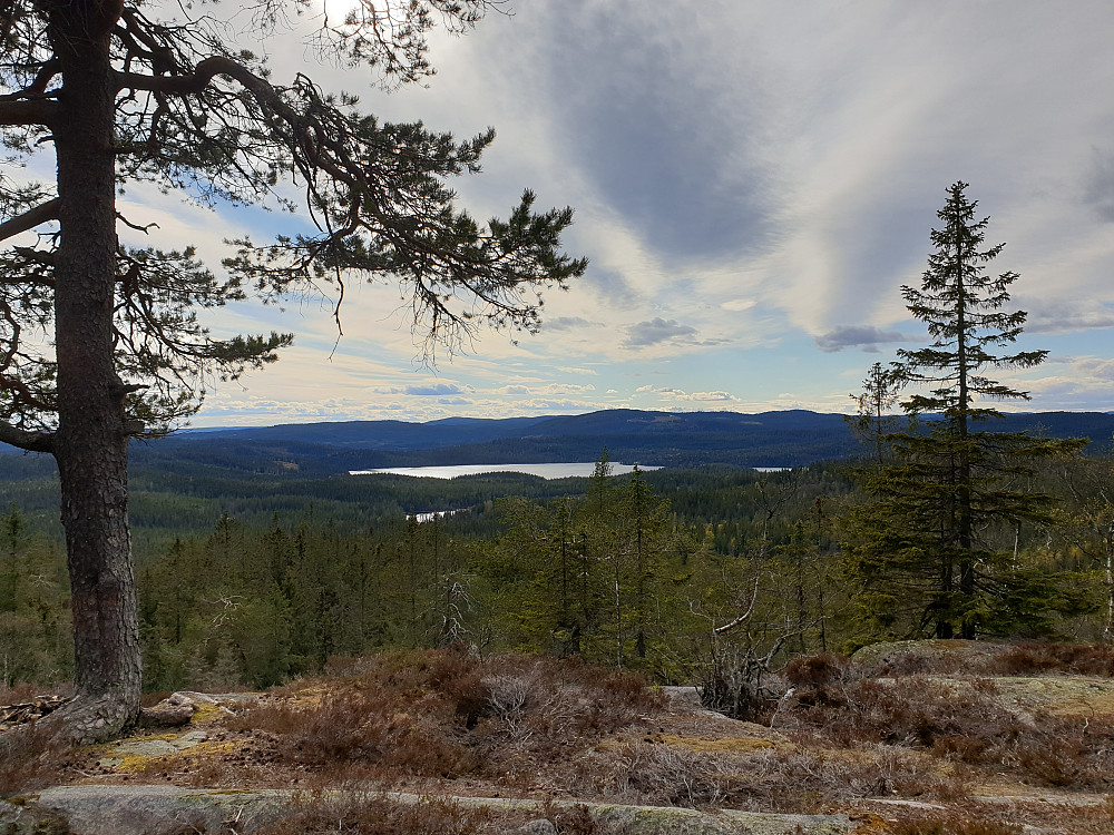 Helgeren sett fra utsikt Glotjernskollen