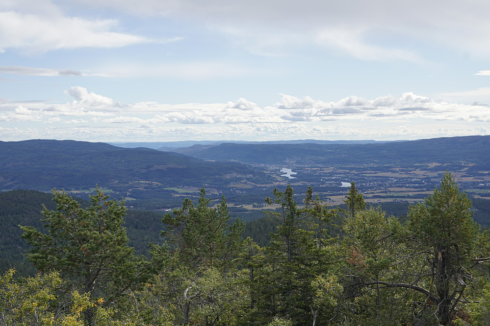 Utsikt i retning Drammen
