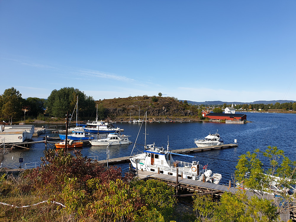 Heggholmen sett fra Gressholmen