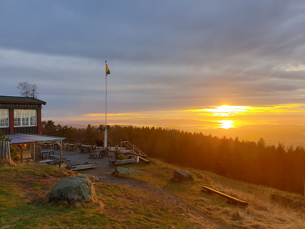 Idyllisk på Grefsenkollen