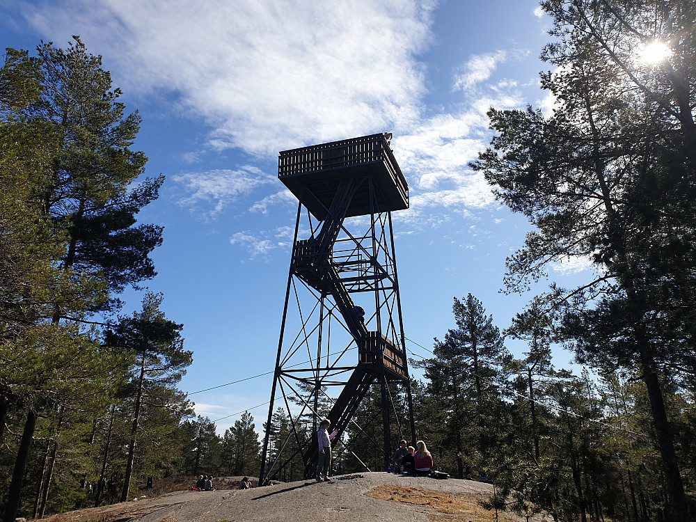 Utsiktstårnet på Kjerringhøgda