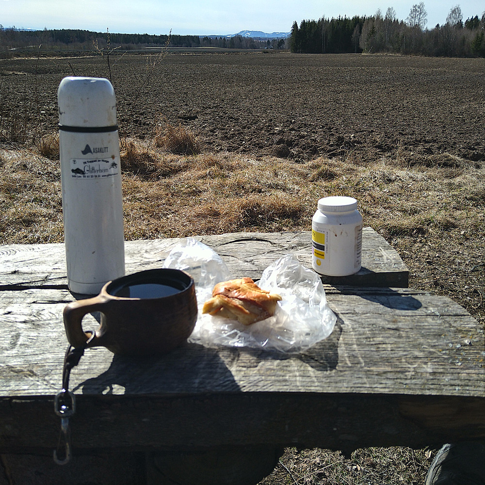 Uteservering i dag også.