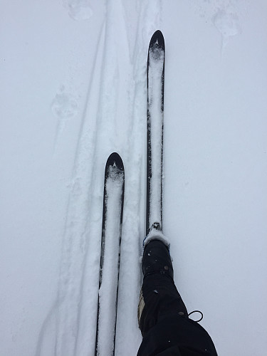 perfekte forhold for skitur