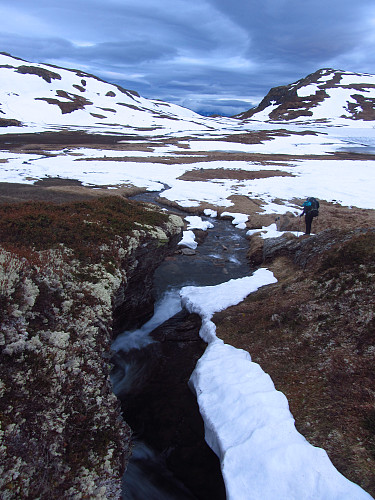 in between stongfjellet and grimaklanten