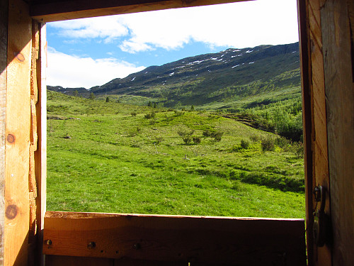 morning view from the navarsete Hytta