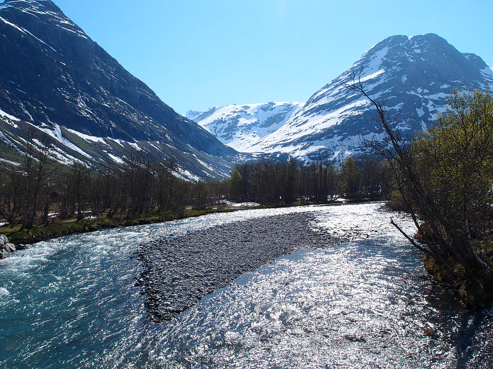 Bødalselva ved Bødalsseter