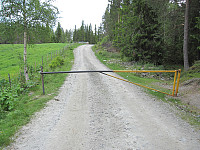 Start. Låst bomm.