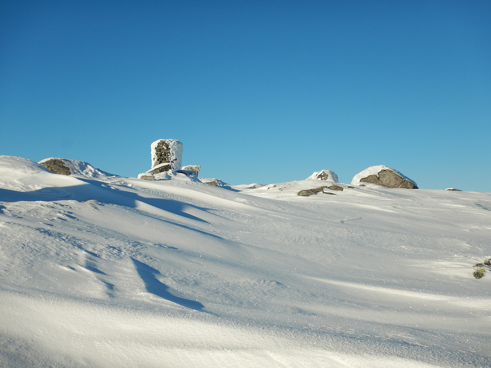 Toppen på Stardalsfjellet.