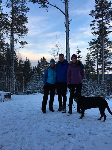 Juleluftetur til Månen og Nymånen.