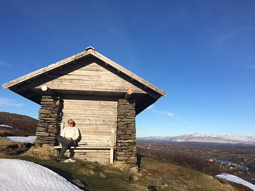 En rast på Ernstkumlet.