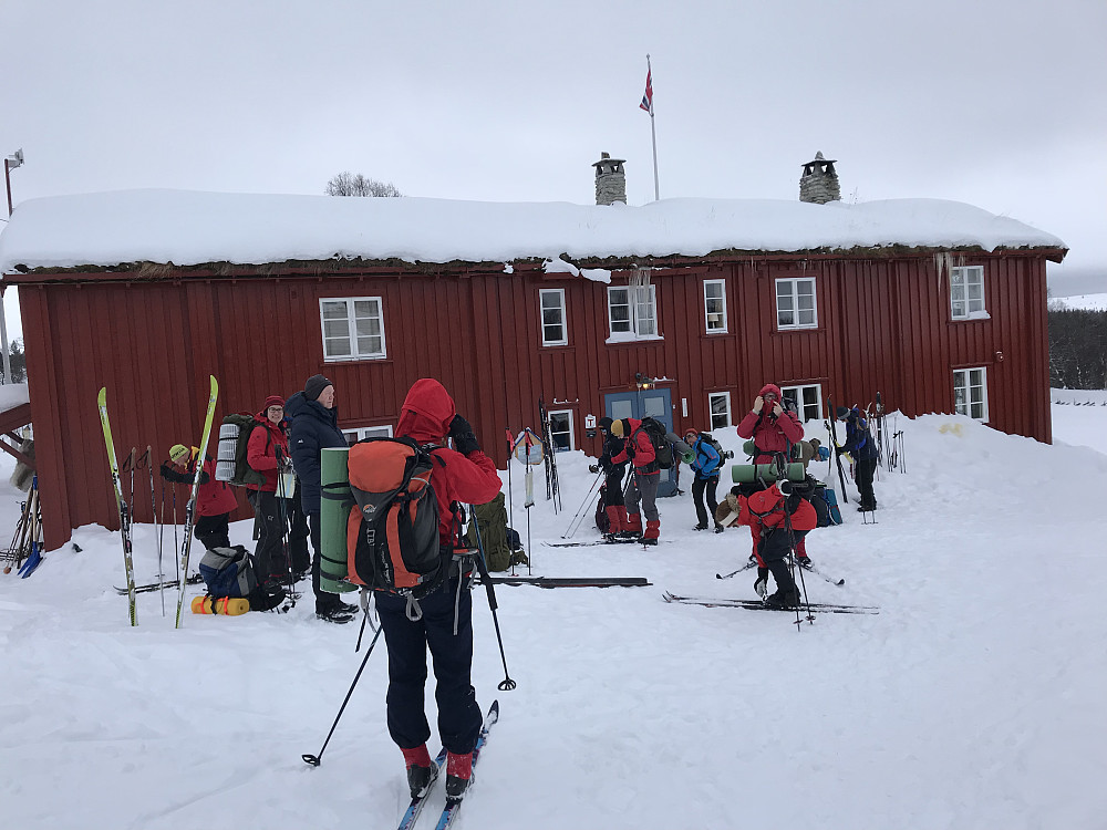 Fjerde etappe avsluttes på Svukuriset.