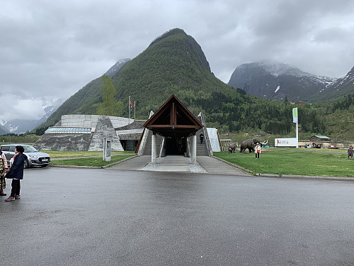 Inngangen til Norsk Bremuseum.
