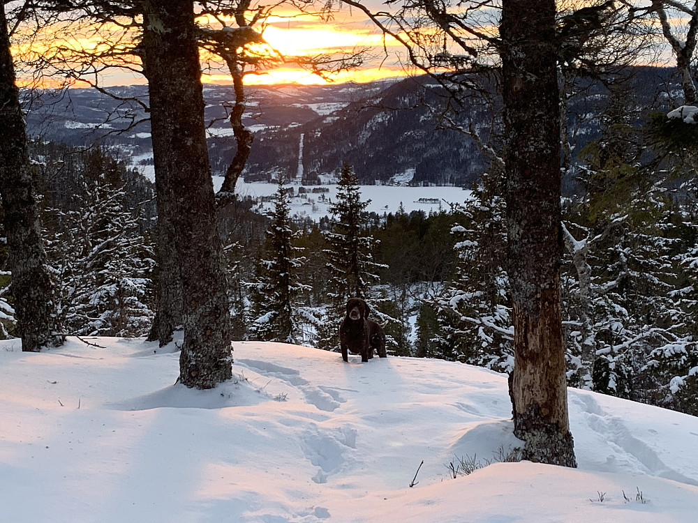 Solnedgang i Trollheimen.