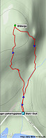 GPS-spor for Blåberga