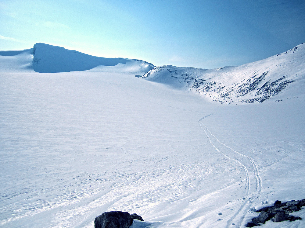 Sandåbreen mot Sandåtinden.