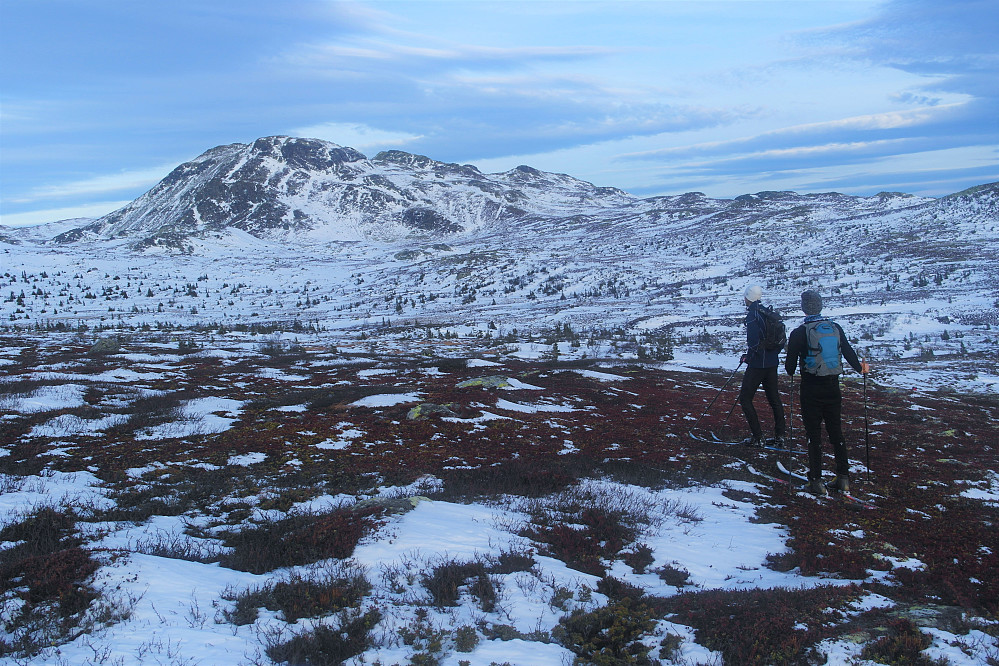 Skiføre is a state of mind. Heddersfjell sørvest i bakgrunnen