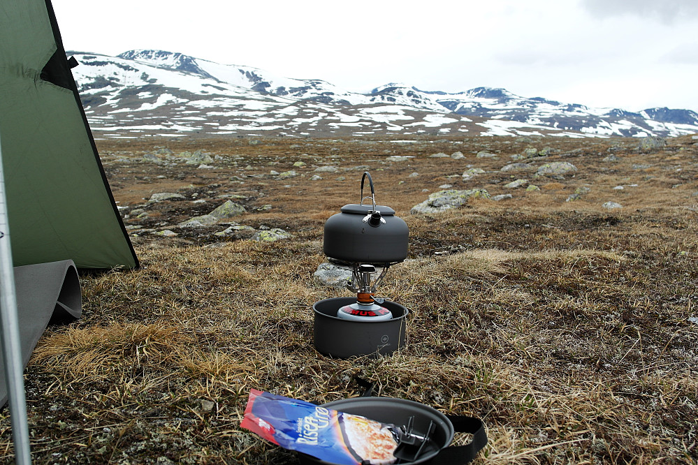Grøt til frokost "dagen derpå"
