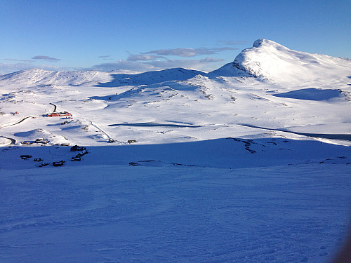 Ned fra Heimre Fagerdalen til Bygdin.