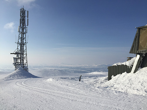 Toppen av Spåtind (1414 m).