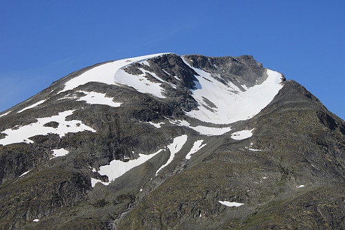 Fra Hellstuguhaugen (1331 m) mot Styggehøe.