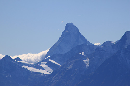 Matterhorn (4478 m) fra Sparrhorn (3021 m).
