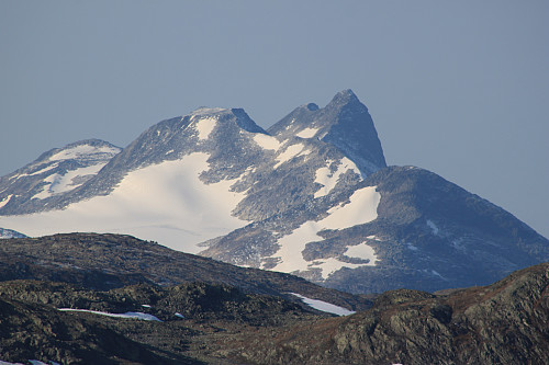 Hjelledalstinden fra Dryllenøse (1510 m).