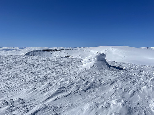 På toppen av Gråhø (1945 m).