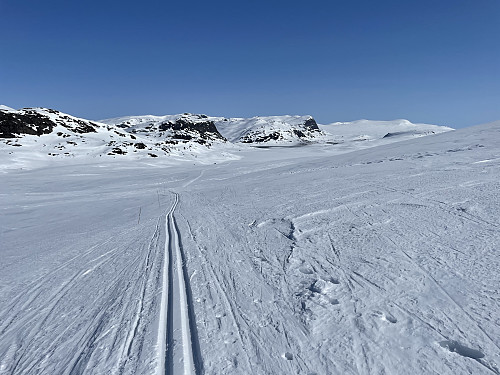 Fra skiløypen mellom Bygdin og Ole.