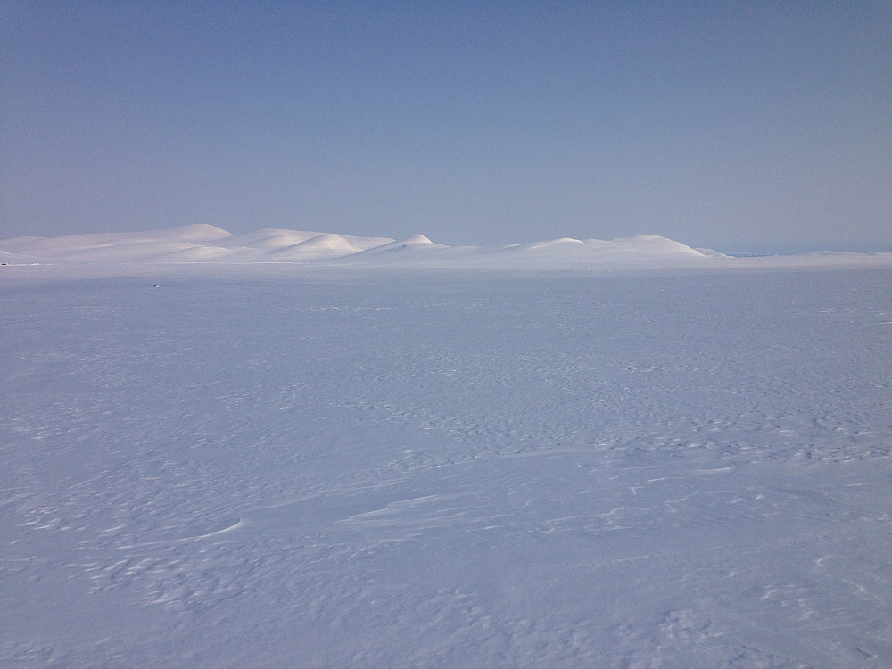 Vindstille og varmt på Valdresflya.