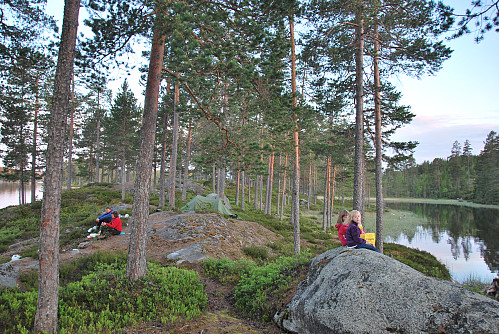 Idyllisk ved Fjorda. 