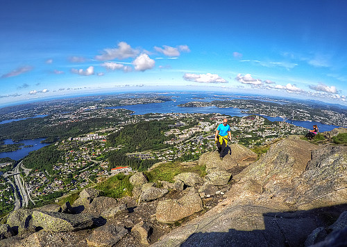 Flott formiddag på Lyderhorn