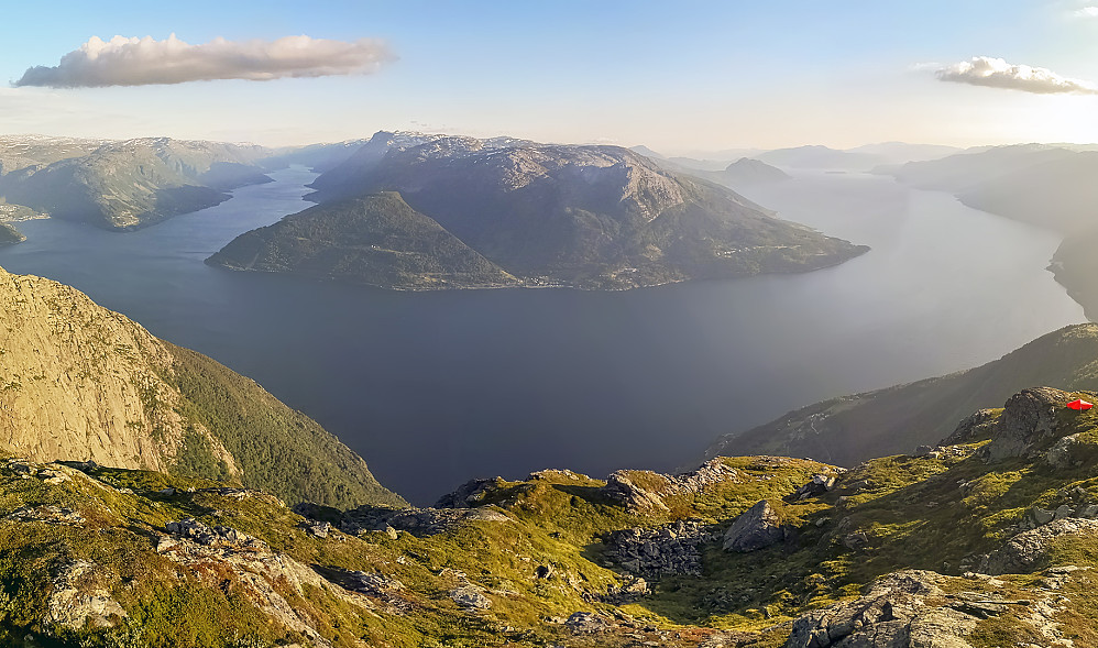 Teltplassen helt til høyre