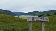 Starten av "Uksestigen" ved Vårheim
