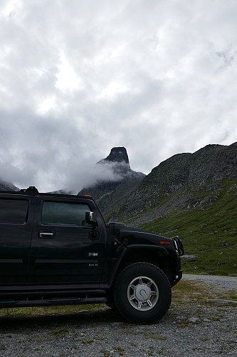 Romsdalshorn sett fra Vengedalen