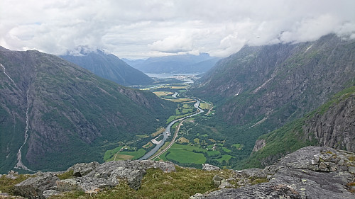 Utsikt mot Åndalsnes