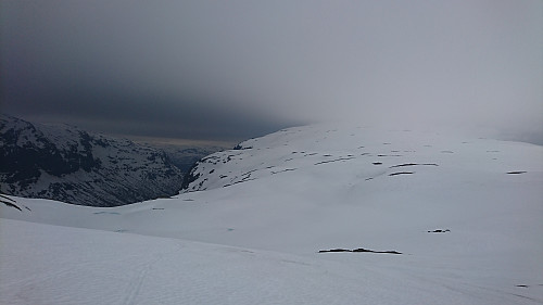 Værskifte på gang - på tide å sette kursen mot hytta