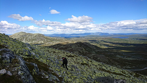 En del stein å klyve mellom