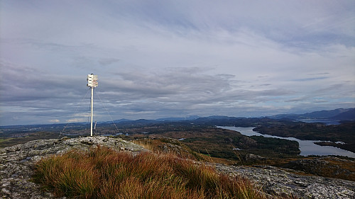 Utsikt fra Kvitabergfjellet retning Ålfjorden