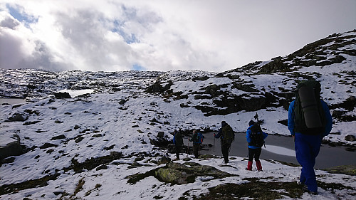 Så kom snøen