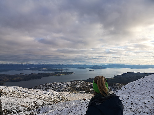Utsikten fra Sherpatrappene Stord