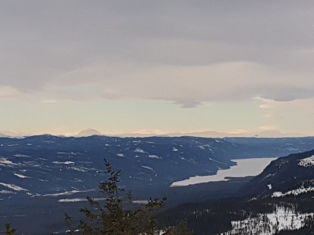 Nydelig mot nord- nordvest! Alvdalssølen i det fjerne