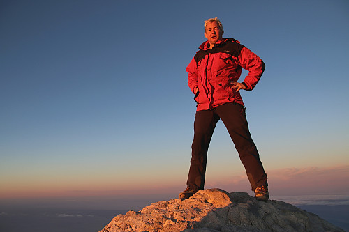 Auf dem Pico del Teide (3717,98m), dem höchsten Berg Spaniens.