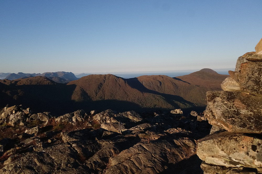 Fra Såta mot Storfjellet og Valletuva.