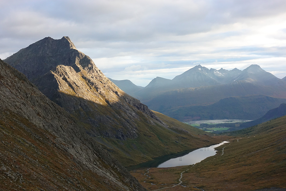 Fint lys i Vengedalen allerede tidlig på morran.