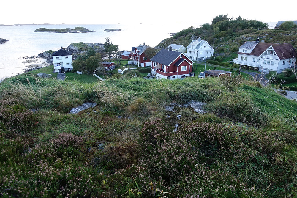 Rindarøya, retning vest